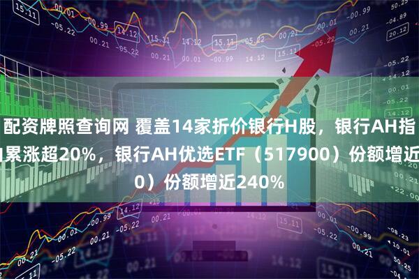 配资牌照查询网 覆盖14家折价银行H股，银行AH指数年内累涨超20%，银行AH优选ETF（517900）份额增近240%
